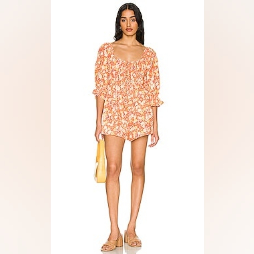 Free People Show Me Love Romper Size M